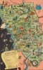 1951 McCarty Pictorial Map of Sonoma County, California.