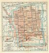 1924 Imperial Japanese Railway Map of Suzhou or Soochow or Suchow, China