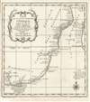 1780 Bellin Map of South Africa and Mozambique