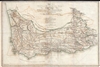 1805 Barrow Map of South Africa or the Cape Colony (1st Scientific map thereof)