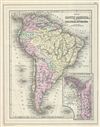 1887 Bradley Map of South America