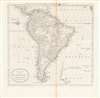 1795 Carey Map of South America