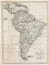 1820 Franz Pluth Map of South America