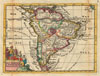 1747 La Feuille Map of South America