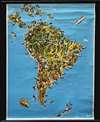 1957 Westermann Pictorial Wall Map of South America