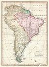 1794 Wilkinson Map of South America