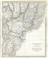 1837 S.D.U.K. Map of Uruguay, Paraguay and Brazil