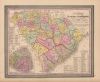 1850 Cowperthwait / Mitchell Map of South Carolina