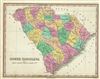 1827 Finley Map of South Carolina