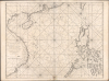 1745 Mannevillette First Edition Nautical Chart of the South China Sea and Philippines
