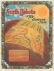 1929 Chambers and Dowling Pictorial Map of South Dakota