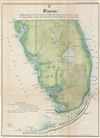 1855 Public Survey Map of Southern Florida