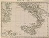 1828 Arrowsmith Map of South Italy (Naples, and Sicily)