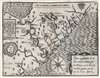 1612 Marc Lescarbot Map of the Southeast Part of North America