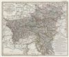 1854 Perthes Map of Southeastern Germany.