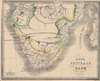 1858 Marmocchi / Poggiali Map of Southern Africa