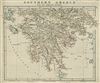 1828 Arrowsmith Map of Southern Greece