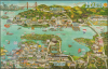 1988 City Design Pictorial View of Sausalito, Tiburon, and Environs, California