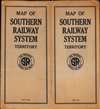 Map of the Southern Railway System Geographically Correct. - Alternate View 1 Thumbnail