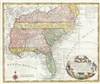 1793 Tiebout Map of the Southern States