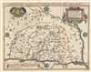 1617 Le Clerc Map of Dombes, France (Bugey Wine Region)