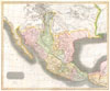 1814 Thomson Map of Texas, Mexico & Louisiana