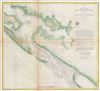 1855 U.S. Coast Survey Map of St. Andrews Bay, Florida