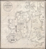 1834 Blachford Nautical Chart or Map of St. George's Channel