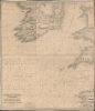 A Chart of the Approaches to the St. George's and English Channels showing the navigation from 47°43 N. Lat. and 11°28 W. Long. to Bristol, Liverpool, and Dublin, Falmouth and Plymouth; Part of the North Coast of France, and the South and West Coasts of Ireland to Cork and Galway. - Main View Thumbnail