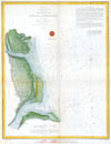 1853 U.S.C.S. Map of St. John's River, Florida