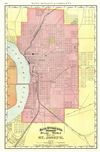 1892 Rand McNally Map or Plan of St. Joseph, Missouri