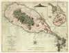 1779 Jefferys / Le Rouge Map of St. Kitts and Nevis