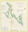1859 U.S. Coast Survey Map of the St. Mary's River and Cape Lookout, Maryland