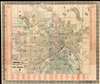 1885 Rice Map of Saint Paul, Minnesota