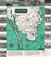 St. Petersburg Florida. Pleasure Map of St. Petersburg Florida. - Main View Thumbnail