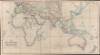 Map Showing the Steam Communication and Overland Routes between England, India, China and Australia. - Main View Thumbnail