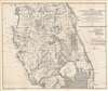 1882 Williamson Map of Central Florida Canal Surveys