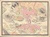 Digital Image: 1842 Szontagh Manuscript City Plan or Map of Stockholm, Sweden
