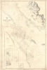 1946 Admiralty Chart of the Strait of Gubal, Egypt
