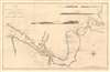 1774 Cook / Benard/ Hawkesworth Chart of the Straits of Magellan