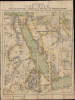 1885 Letts Folding Map of the Egypt and the Sudan, Gordon Relief Expedition