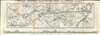 1869 Wyld Official Map of the Suez Canal, Egypt
