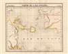 1827 Vandermaelen Map of Sumatra, the Sunda Strait, and the Java Sea