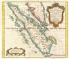 1749 Bellin Map of Sumatra, Malay, and Singapore