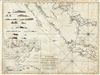 1794 Laurie and Whittle Nautical Chart or Map of the Southern Sumata, Indonesia