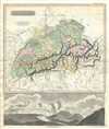 1817 Thomson Map of Switzerland