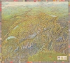 Mapa de Suíza a vista de pájaro. - Main View Thumbnail
