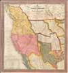 1846 Mitchell's Map of Texas Oregon and California