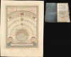 1791 Jean Chevret Diagram and Treatise on a New Religion for Revolutionary France