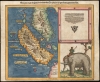 1588 Sebastian Munster Map of Sumatra and Malay (Malaysia)
